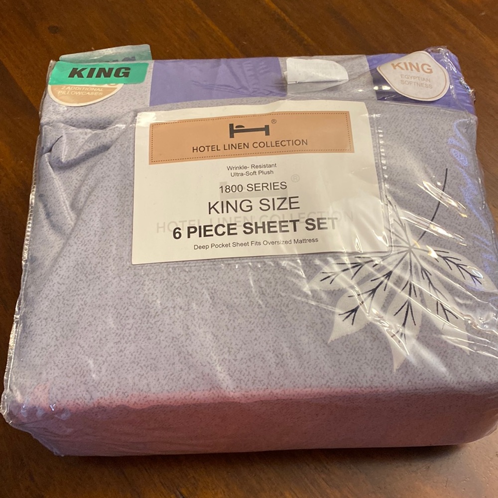 King sheet set